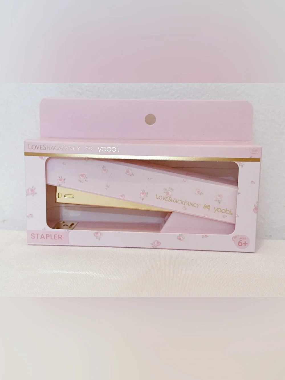 NWT LoveShackFancy x Target Yoobi Blooming Heirloom Ditsy stapler